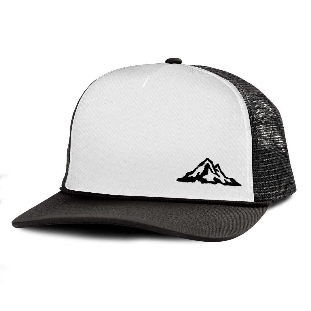 Small Mountain Printed Trucker Hat