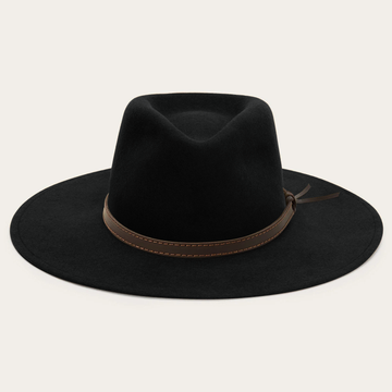 Adjustable Flat Brim Fedora Unisex