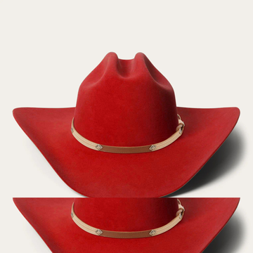 Trailblazer Felt Cowboy Hat -  Red