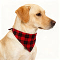 Christmas Family Matching Red and Green Plaid Button Up Long-sleeve Pajamas Sets - Pet*Onesize - Christmas