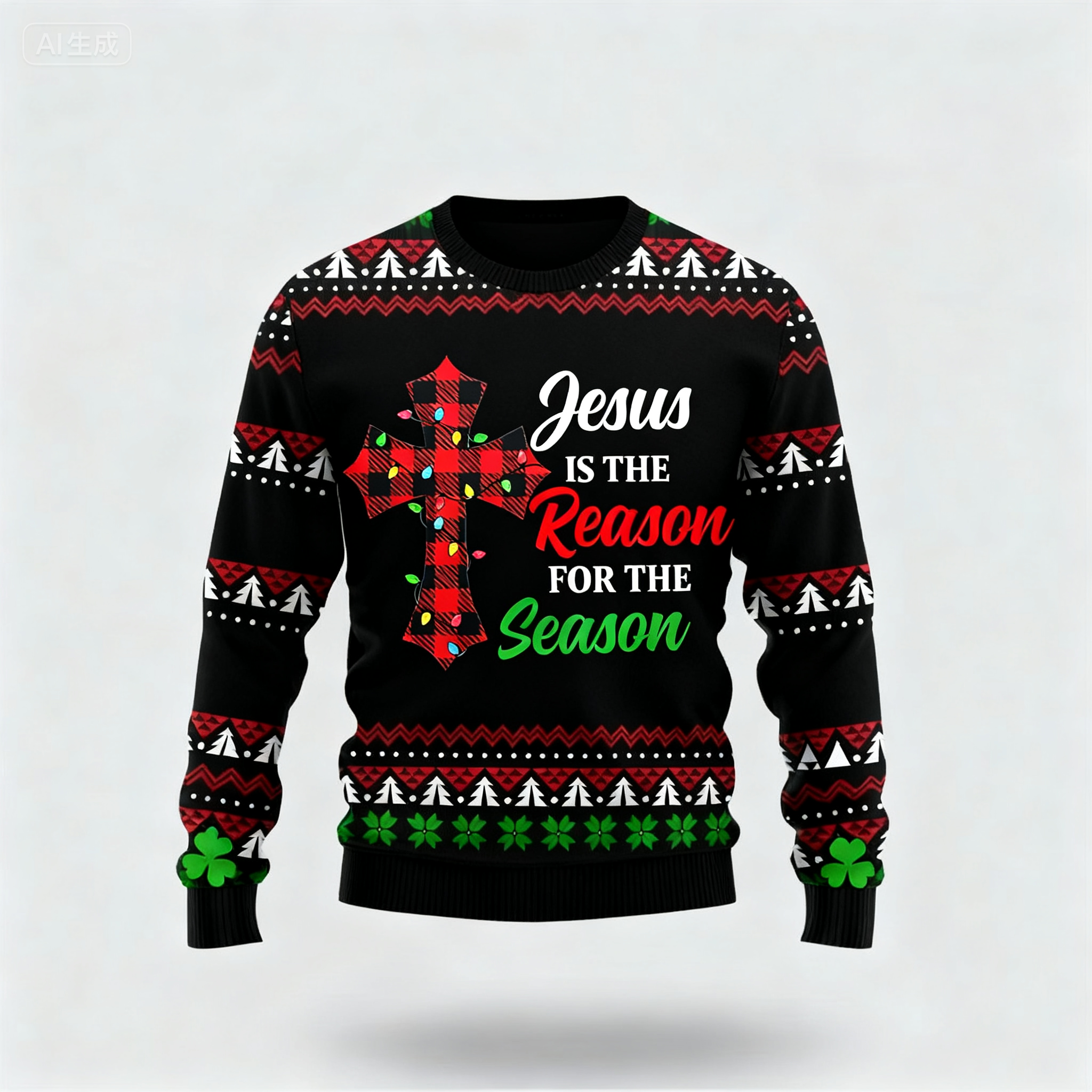 Quirky, Cozy & Festive: The Colorful Pattern Print Christmas Jumper