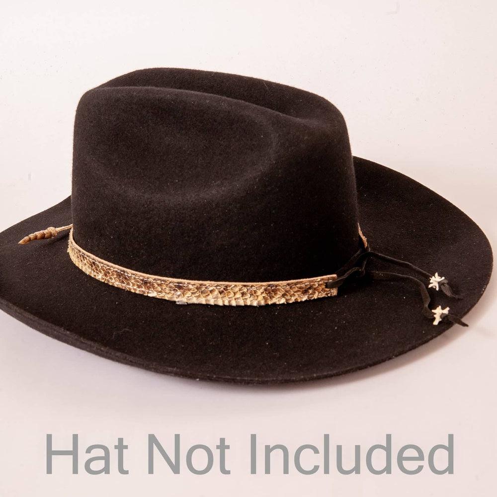 Vintage Rattle Ropes Hat Double Rattle | Rattlesnake Hat Band