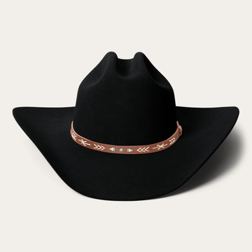 Bronco Felt Cowboy Hat-Black