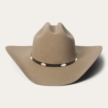 Sun Barrier Felt Cowboy Hat - Mushroom