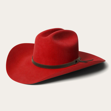 Sundown Felt Cowboy Hat - Red