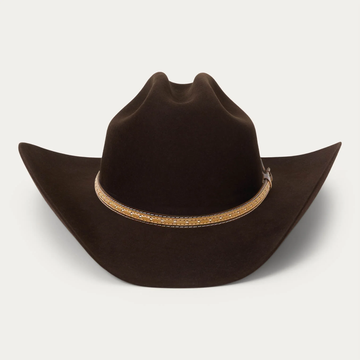 Prairie Felt Cowboy Hat - Chocolate