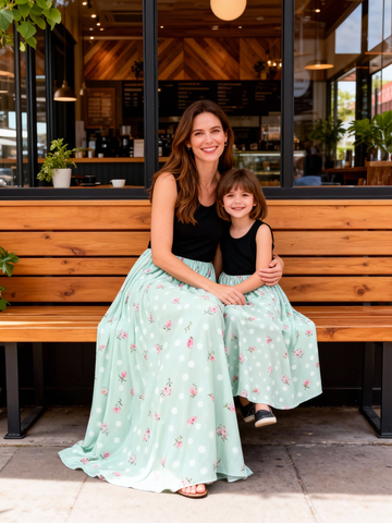 Mommy and Me Beach Maxi Dress – Lightweight and Breezy for Summer Getaways
