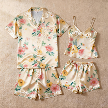 Stay Comfortable Together with Satin Pajamas
