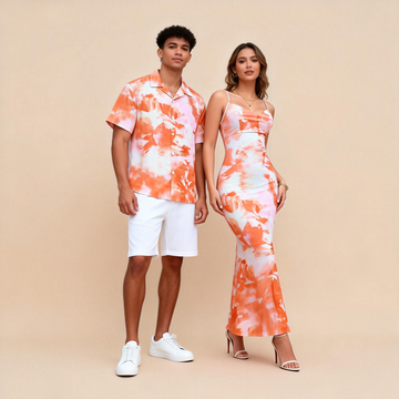 Couples Matching Dress Outfit – Classic Couple Coordination
