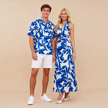 Couple Matching Dress – Minimal Chic Coordinated Set