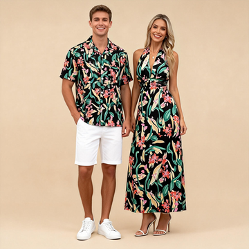 Couples Matching Dress Set – Elegant His & Hers Look