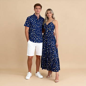 Weekend Getaway Couples Set : Shirt & Dress