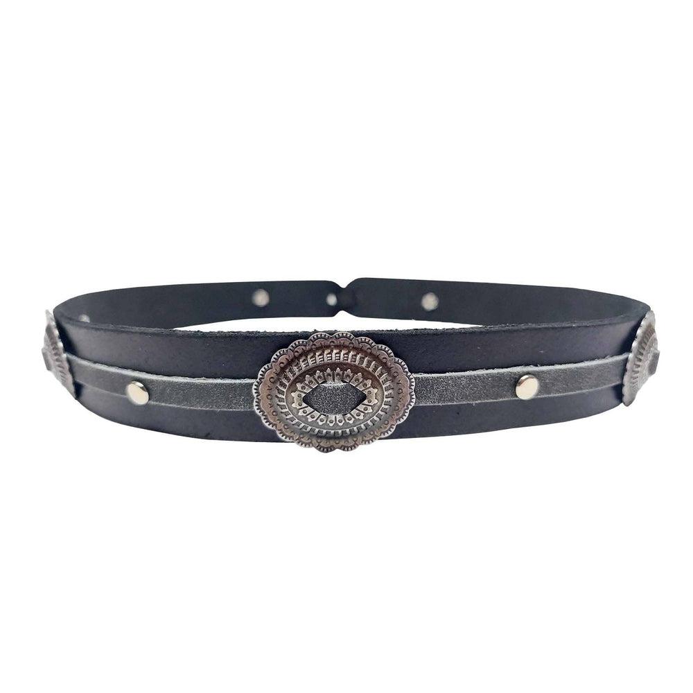 Outlaw | Leather Cowboy Hat Band