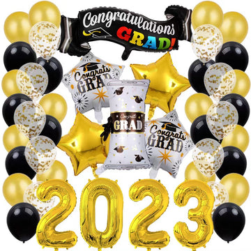 Large 2023 Balloons Graduation Set