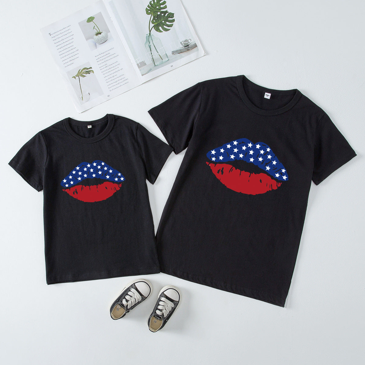 Mom and Me Independence Day Series Tshirt