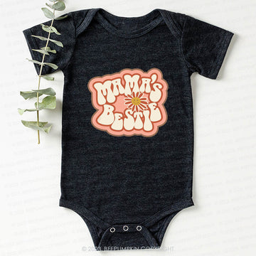 Mama's Bestie Sunflower Bodysuit For Baby