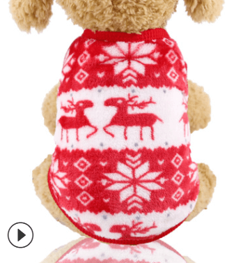 Christmas dog pajamas series 5（deer)