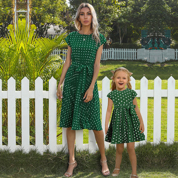 Mommy and Me Matching Dress Summer Casual Dress