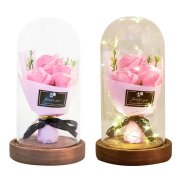 Rose Flower Bouquet Dome