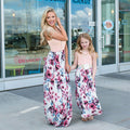 Floral Matching Cozy Tank Dresses 8626-5 (3556703633492)