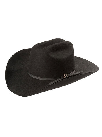 Mens 2X Roper Western Felt Hat Black