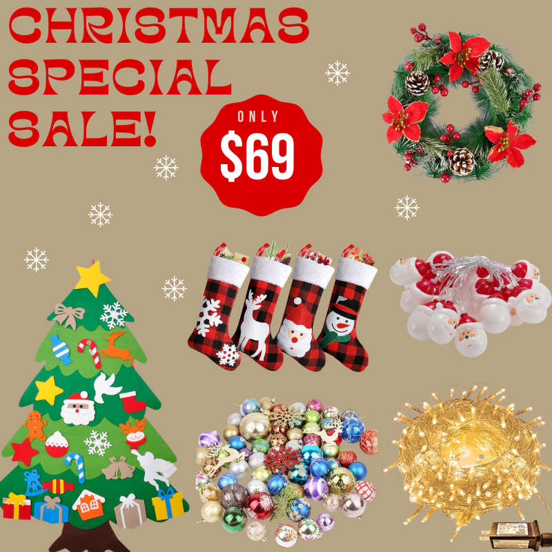Christmas Decorations Package