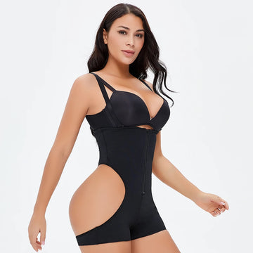 Firm Control Butt Lifter Shapewear Bodysuit Push Up Hip Booty Enhancer Control Panties Invisible Underwear Fake Ass For Women