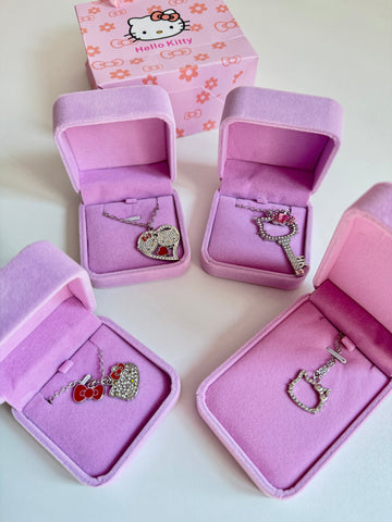 Hellokitty Valentine's Day Rhinestone Necklace