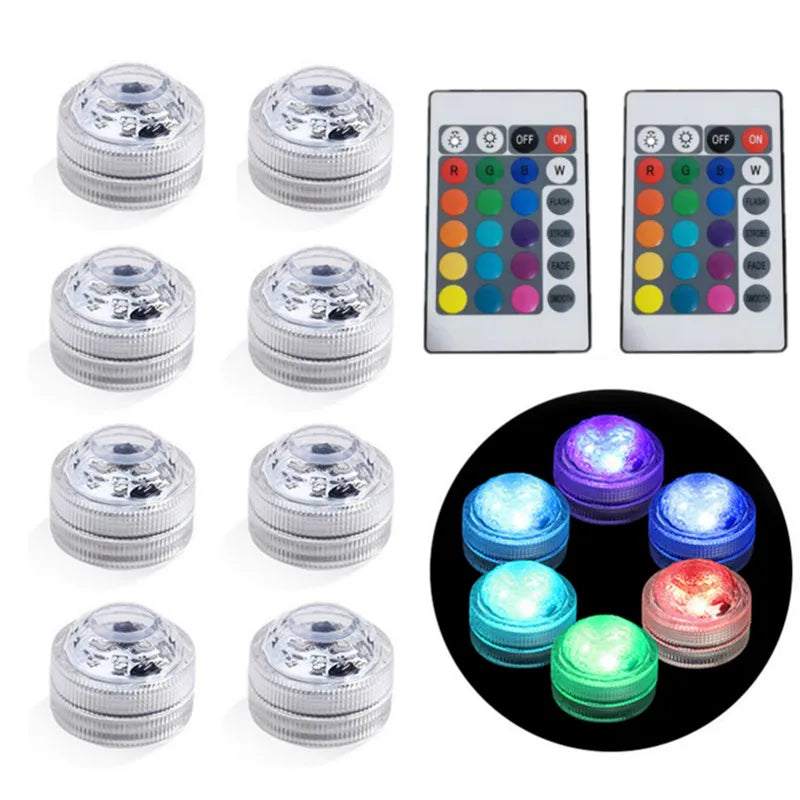 Waterproof LED Light RGB Swimming Pool Light Garden Lights With Remote