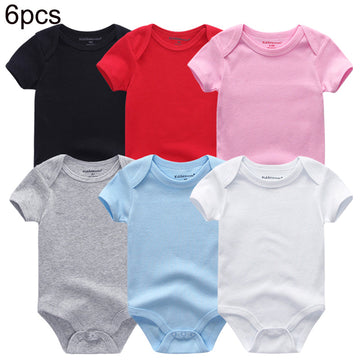 Summer 2020 Baby Clothes Sets Cotton Infant Bodysuits