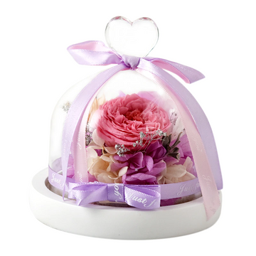 Mini Preserved Rose Bouquet Dome