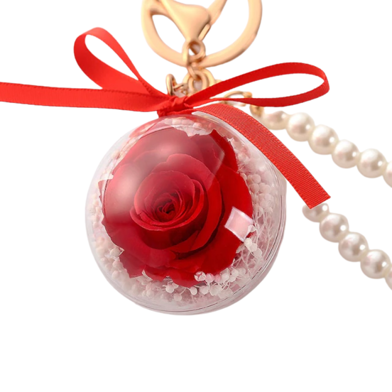 One Eternal Rose Car Pendant