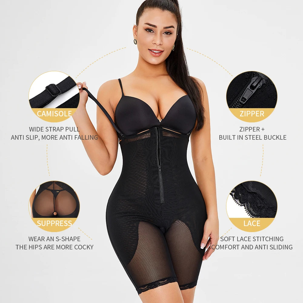 Women Slimming Underwear Bodysuit modeling Strap Waist Trainer Full Body Shaper Lingerie Corset Sexy Shapewear Firm Control 6XL