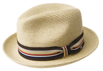 Old-World Charm Chapeau Summer Braid Fedora