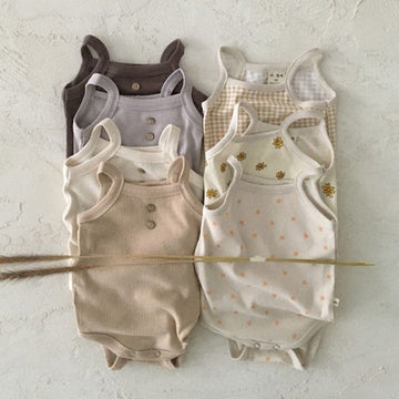 6 Colors Baby Girl Boy Summer Jumpsuit
