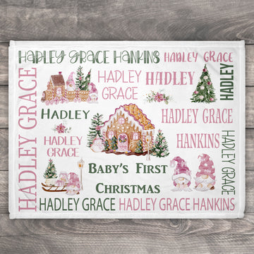 Personalized Santa Claus Blanket Beepumpkin