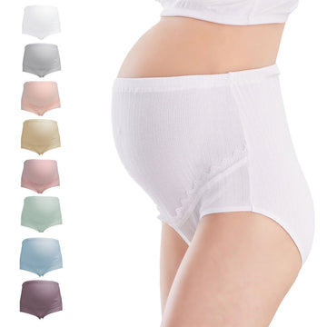 3pcs Breathable Adjustable High Waist Pregnancy Cotton Pregnant Briefs